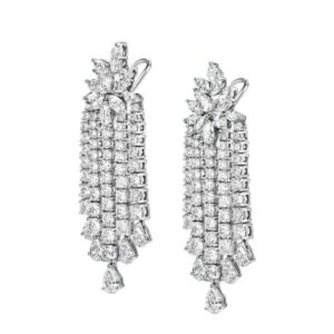 Alternative view of Lumen & Co. Statement Diamond Earrings