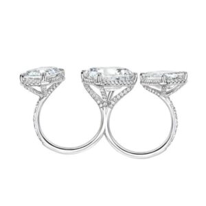 Alternative view of Lumen & Co. Nous Trois Diamond Cuff Ring