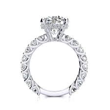 Alternative view of Lumen & Co. Oval & Round Cut Diamond Engagement Ring