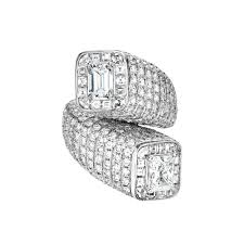 Alternative view of Lumen & Co. Emerald & Radiant Cut Diamond Ring