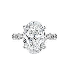 Lumen & Co. Oval & Round Cut Diamond Engagement Ring