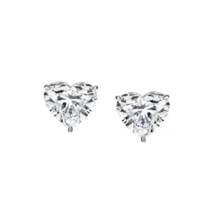 Lumen & Co. Heart Diamond Studs